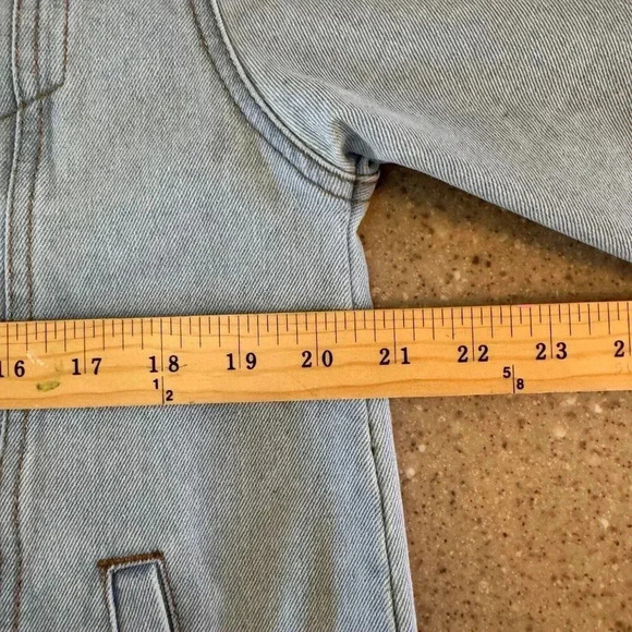 Brooklyn Cloth Jacket Mens Size Large Blue Jean Denim - Picture 6 of 9